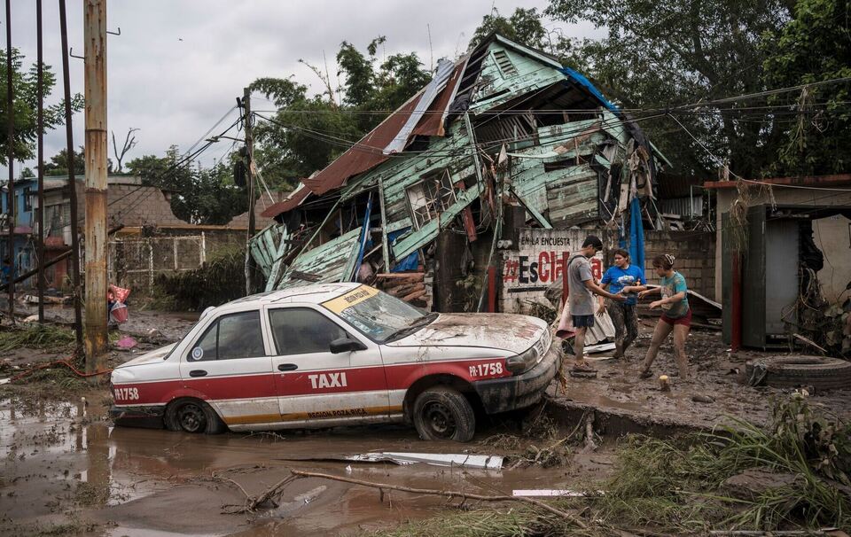 Unwetter in Mexiko