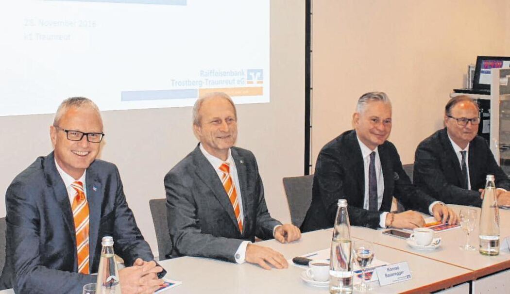 Zusammenschluss Der Raiffeisenbank Trostberg Traunreut Und Der Vr