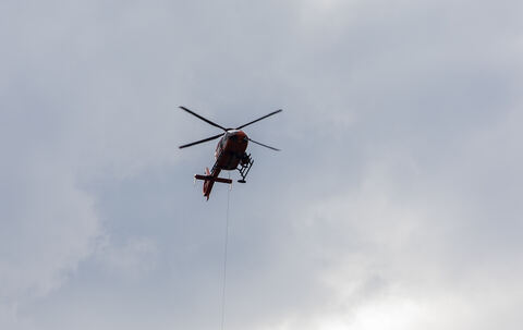 Heli Hubschrauber Helikopter Rettungshubschrauber