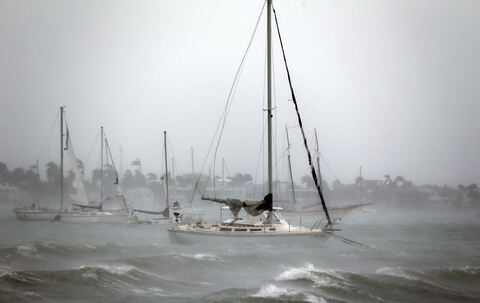 Ankunft Hurrikan Irma