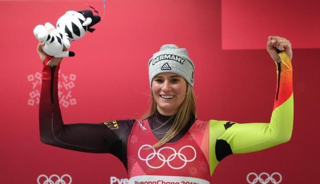 Gold im Rodeln