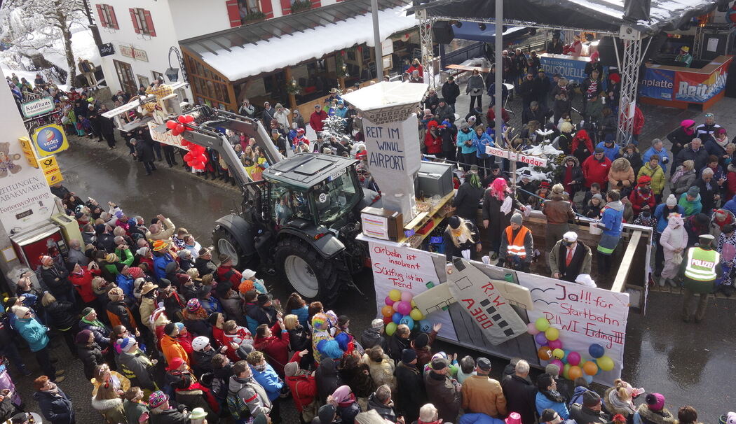 Faschingszug in Reit im Winkl Faschingszug in Reit im Winkl