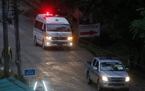Rettungsaktion bei Höhlendrama