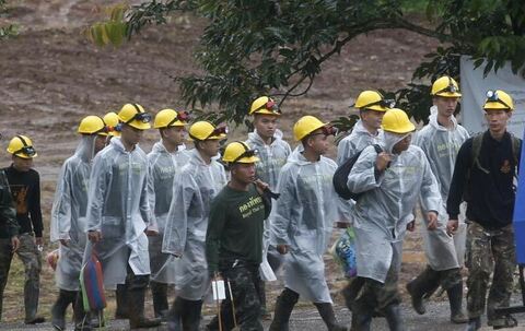 Alle Jungen sollen aus Höhle in Thailand gerettet werden Alle Jungen sollen aus Höhle in Thailand gerettet werden