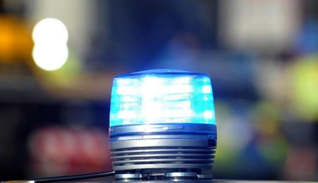 Einzelnes Polizei-Blaulicht