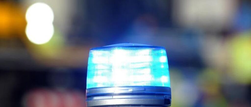 Einzelnes Polizei-Blaulicht