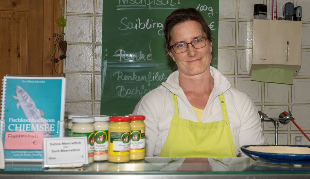 Chiemsee-Fischerin Irmi Wallner aus Chieming