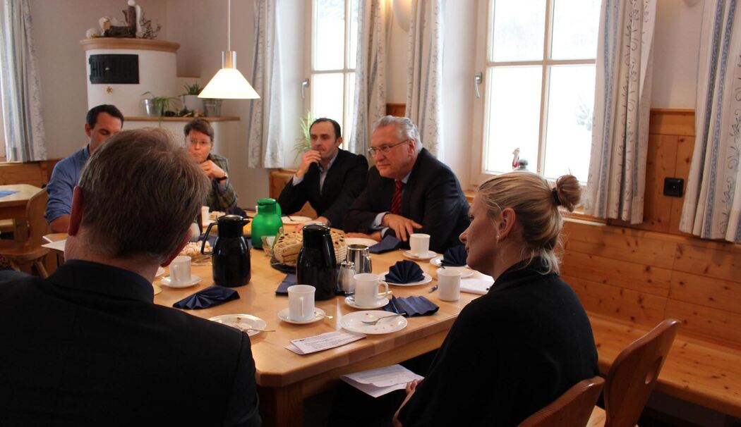 Innenminister Herrmann - Labenbachhof Ruhpolding