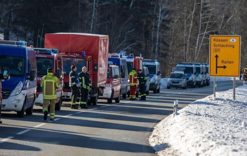 Evakuierung Schleching Raiten