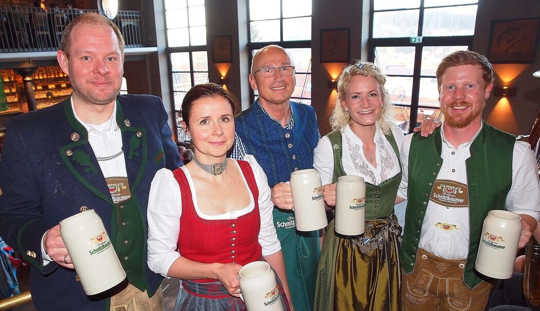 Bierprobe Frühlingsfest Traunstein in der Brauerei Schnitzlbaumer