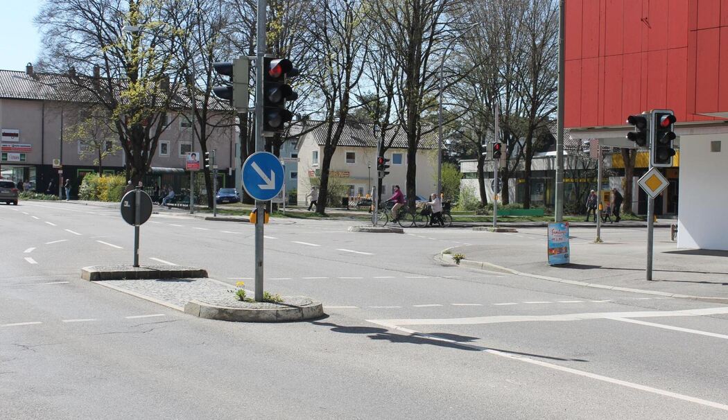 Kantstraße in Traunreut könnte mit Kreisverkehr unsicherer werden