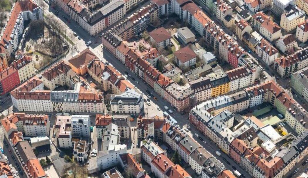 Innenstadt aus der Luft