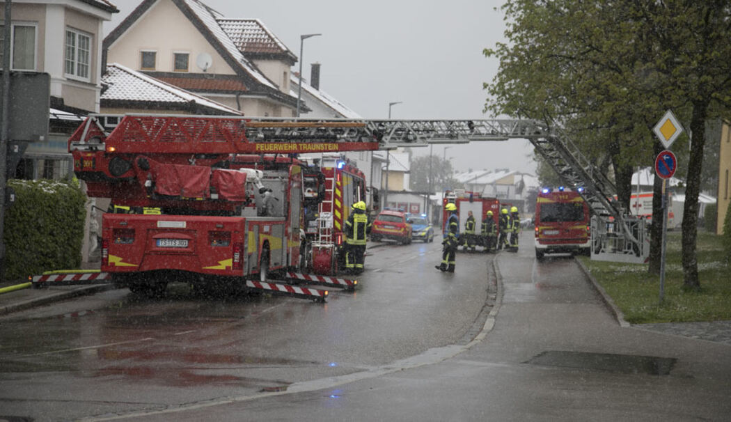 Brand in Griechen-Restaurant in Traunstein – Feuerwehr im Einsatz