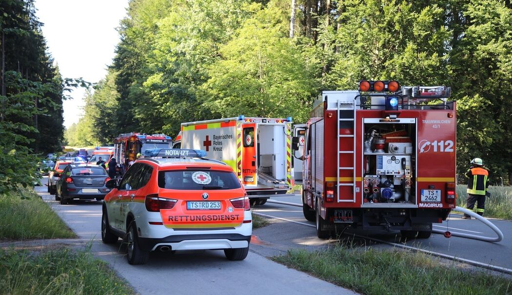 Tödlicher Verkehrsunfall bei Traunreut