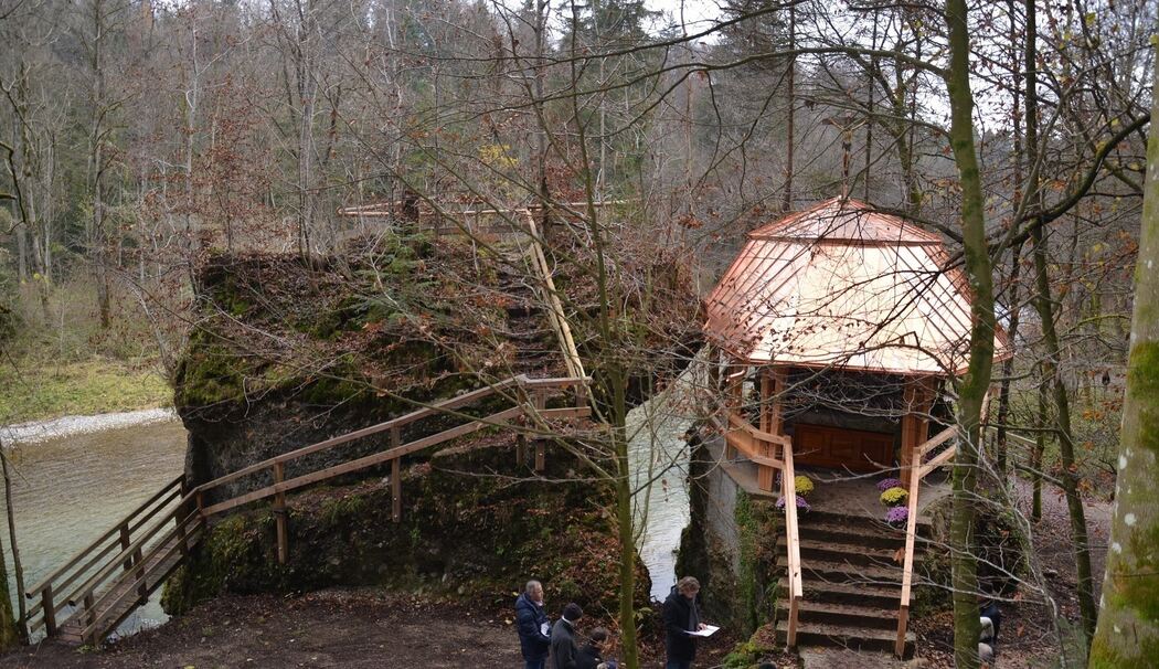 Traunstein: Klobenstein-Kapelle nach Wiederaufbau neu eingeweiht