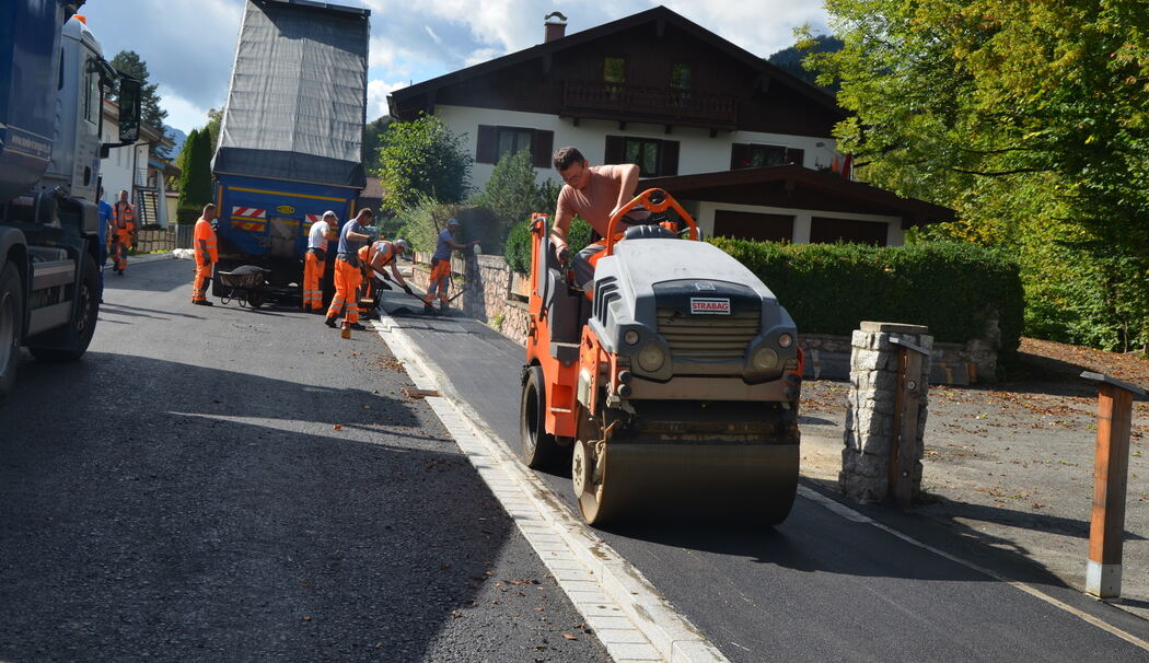 Ruhpolding: Sanierung der Brander Straße bald abgeschlossen