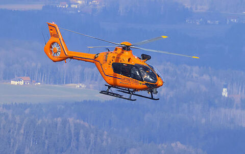 „Christoph 14“ im Einsatz: 