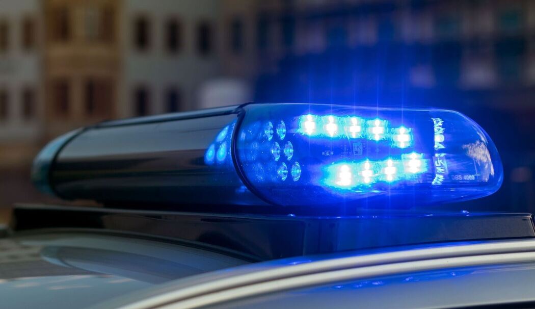 Polizeifahrzeug - Blaulicht