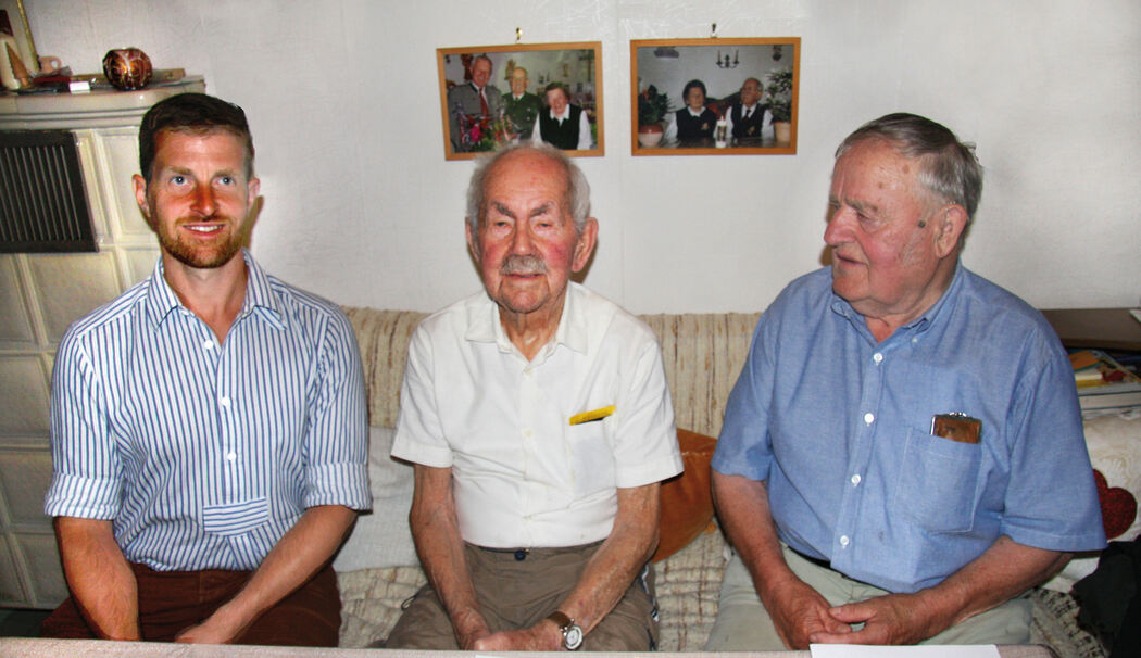 Den Krieg vergisst er nicht: Martin Dichtl blickte an seinem 97. Geburtstag auf seine Militärzeit zurück