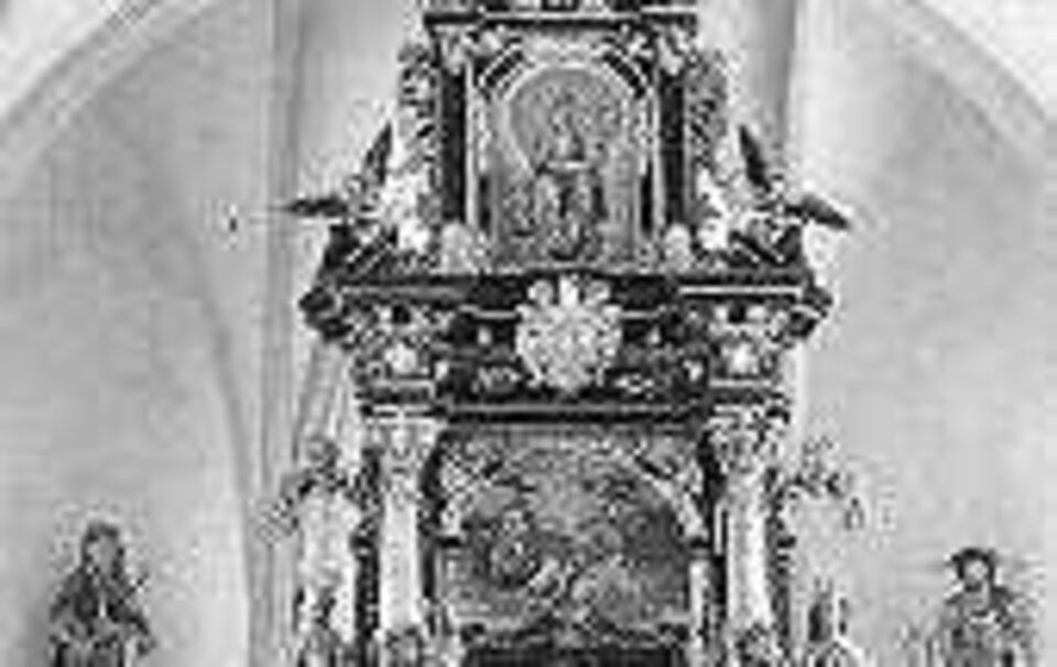 Der Hochaltar in der Egerdacher Kirche.