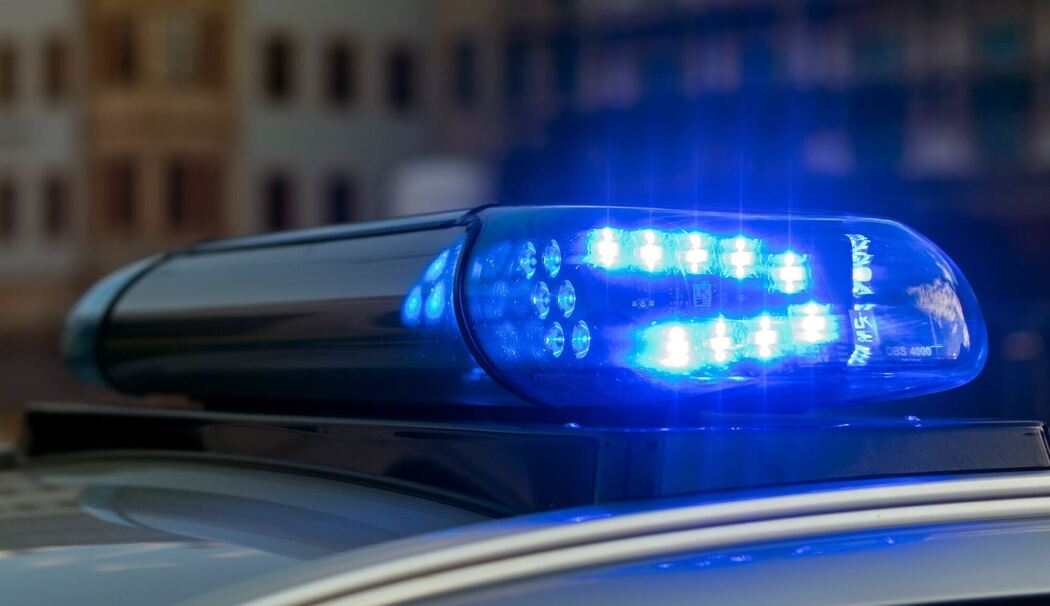 Polizeifahrzeug - Blaulicht