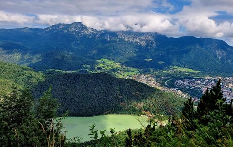 Waxriessteig mit Ausblick auf den Saalachsee | Thea Grenz