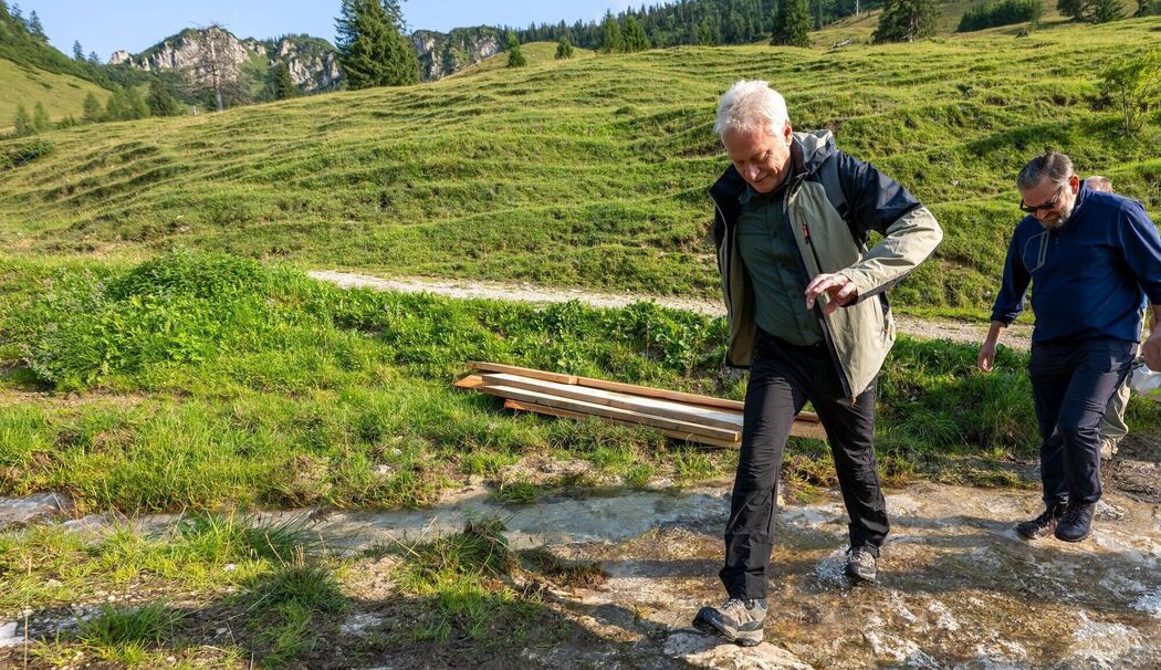 Hauptalmbegehung mit Bundeslandwirtschaftsminister Rainer