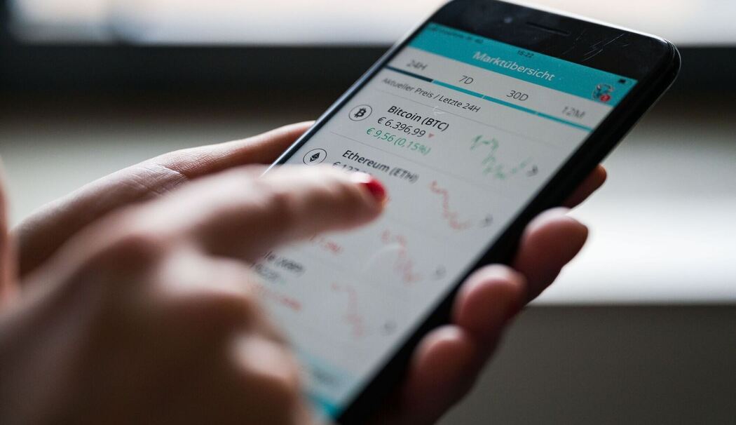 Kryptowährungshandel-App