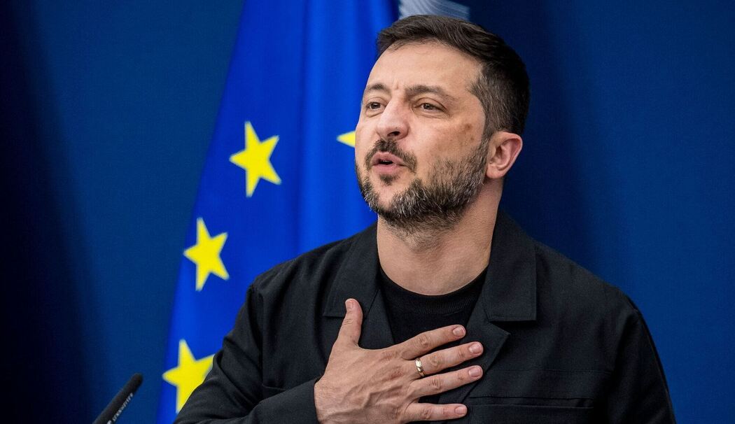 Ukrainischer Präsident Selenskyj in Brüssel