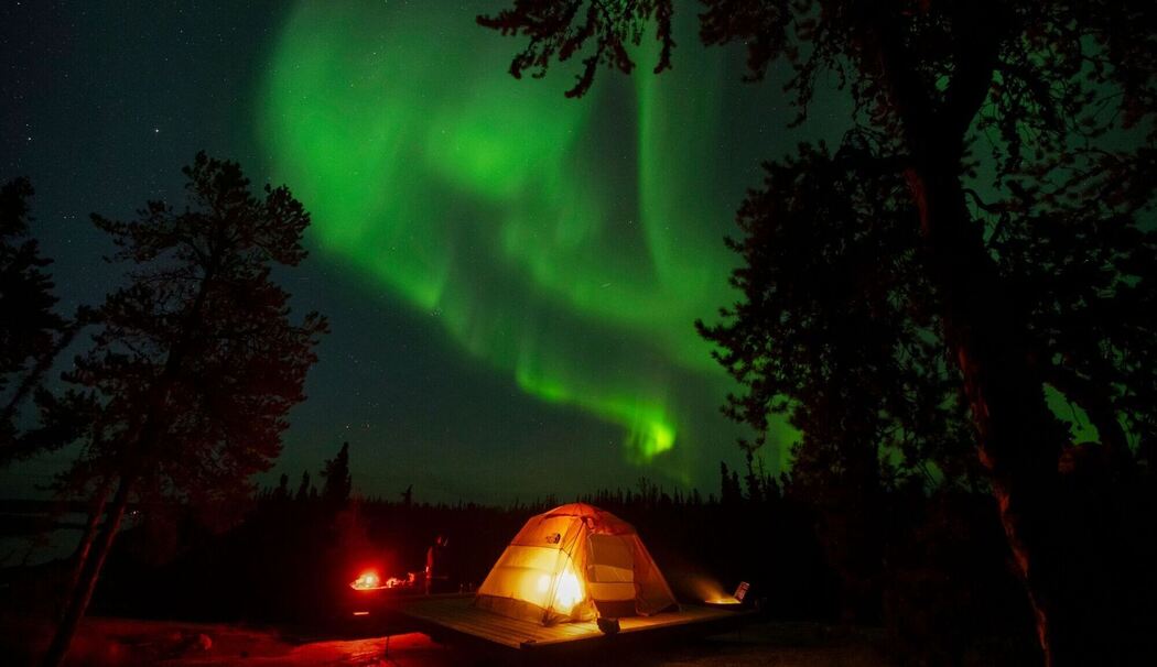 Nordlichter in Kanada