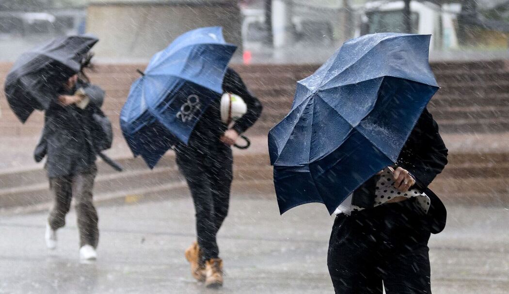 Regenwetter in Sydney