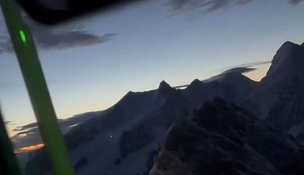 Deutsche Bergsteiger in Schweizer Alpen gerettet