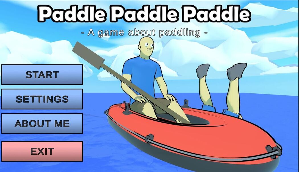 Screenshot vom Spiel «Paddle Paddle Paddle»