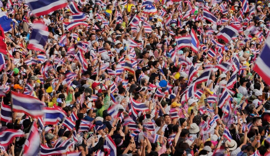 Anti-Regierungsprotest in Thailand