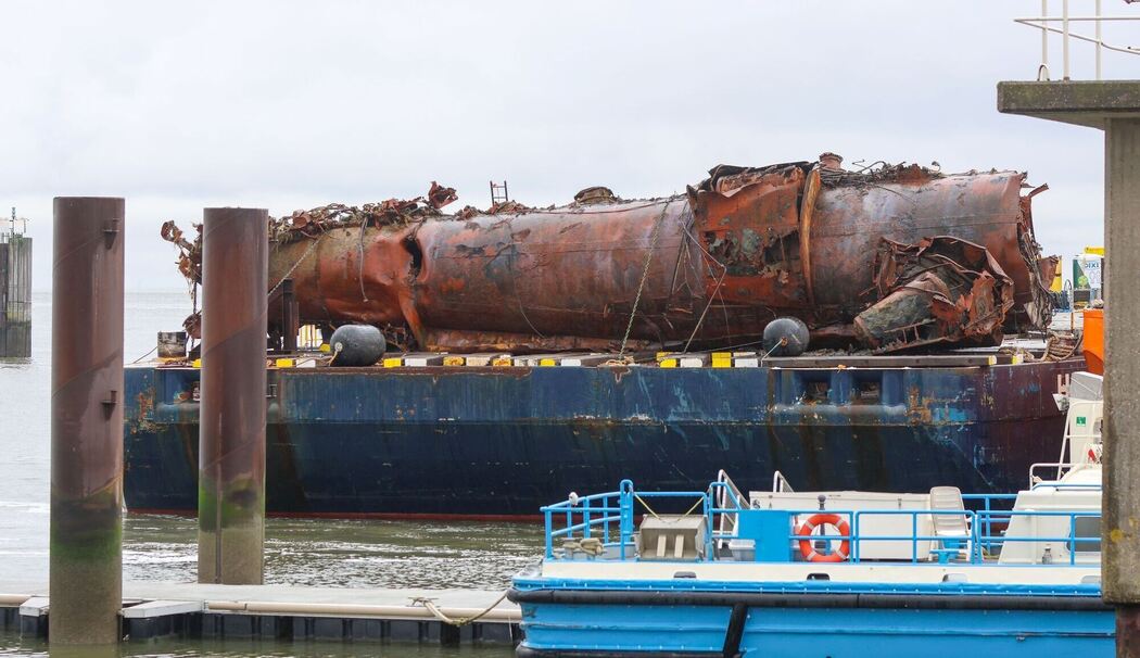 U-Boot-Wrack von 1919 geborgen