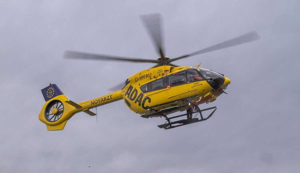 Windentraining der ADAC Luftretter