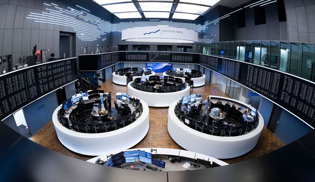 Handelssaal der Frankfurter Börse