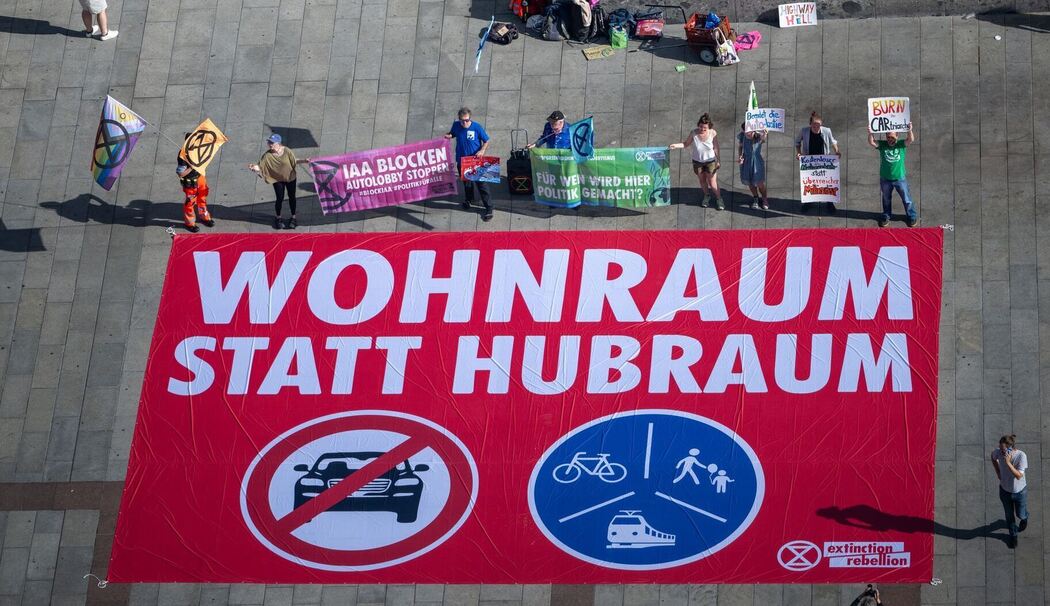 Vor IAA - Protest