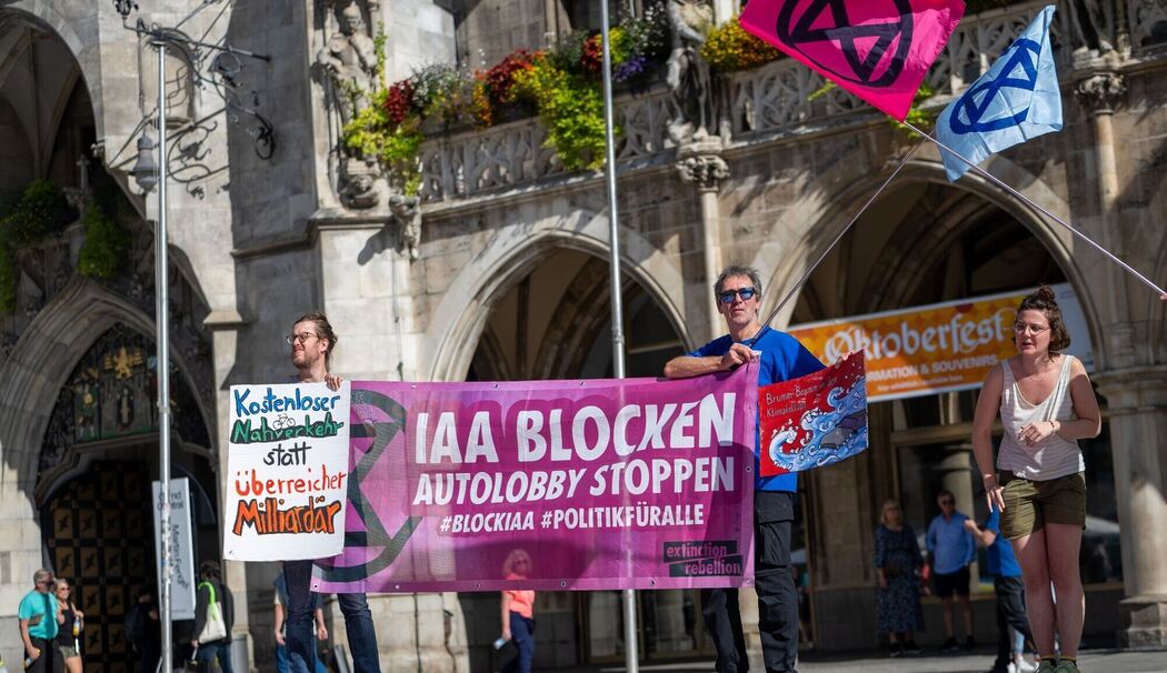 Vor IAA - Protest