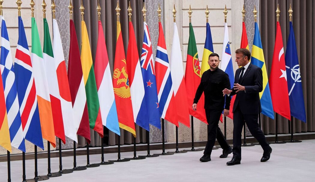 Ukraine-Krieg - Treffen der Unterstützerstaaten in Paris