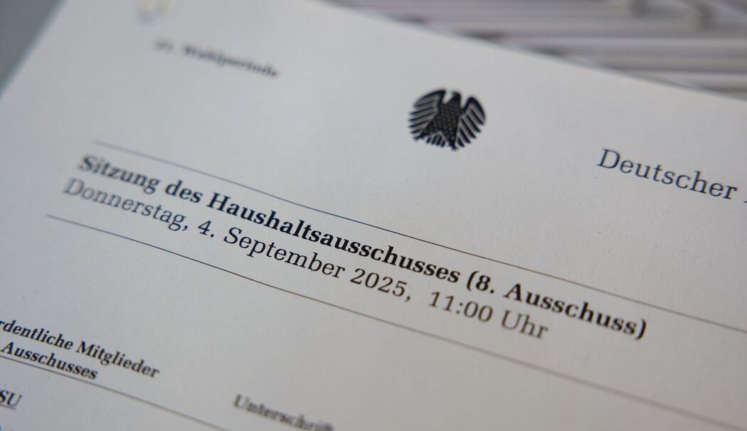 Entscheidende Sitzung des Haushaltsausschusses
