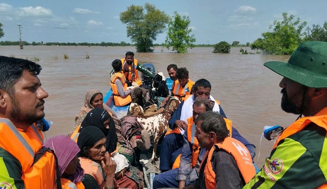 Überschwemmungen in Pakistan