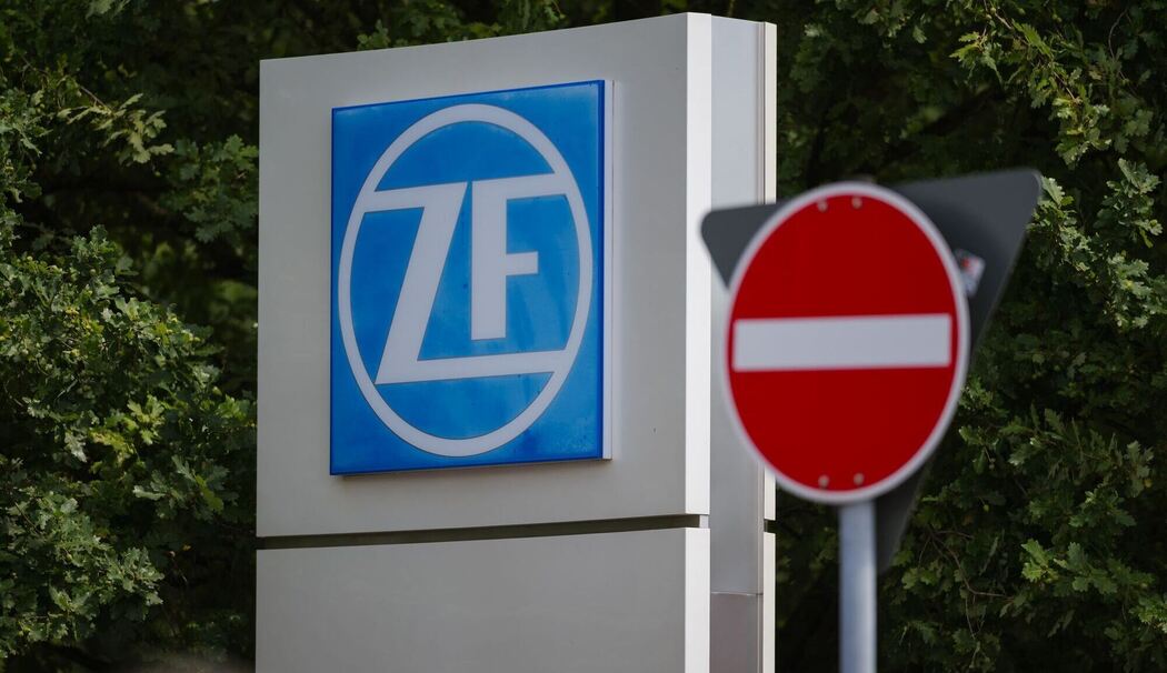 Protestaktion von ZF-Betriebsrat