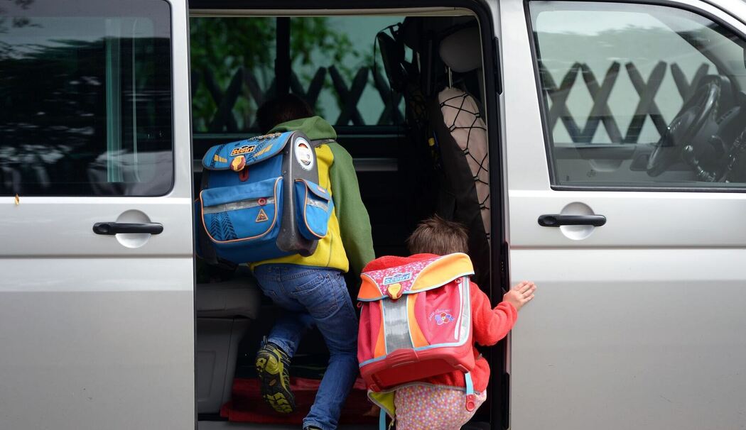 Elterntaxi zur Schule
