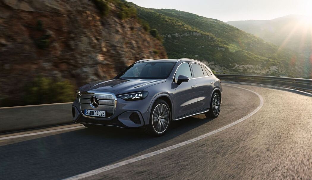 Fahrszene Mercedes-Benz GLC