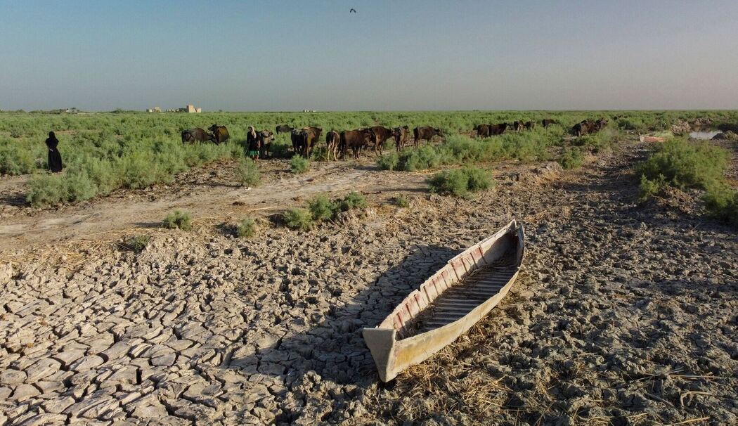 Marschen bei Schibajisch im Irak