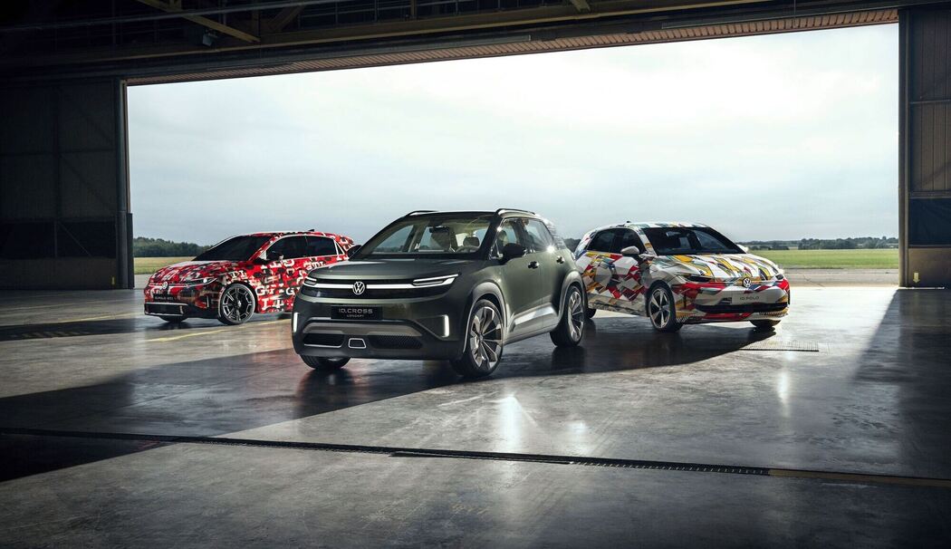 Neue Volkswagen-Modelle (ID.Polo GTI, ID.Cross, ID.Polo)