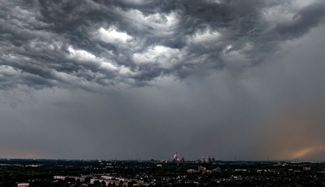Gewitter in Duisburg