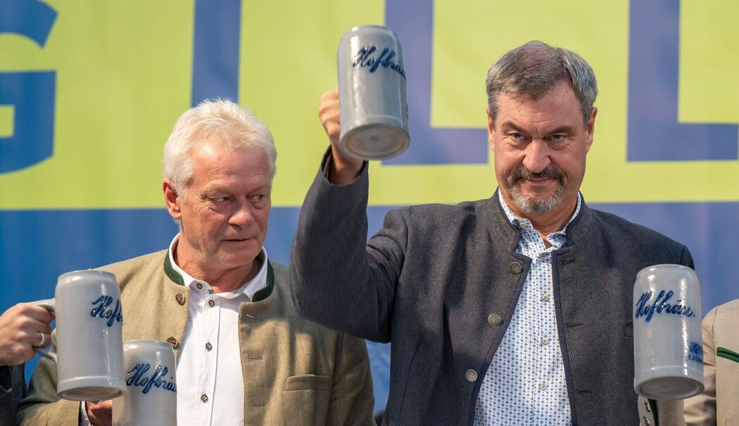 Politischer Frühschoppen auf dem Volksfest Gillamoos