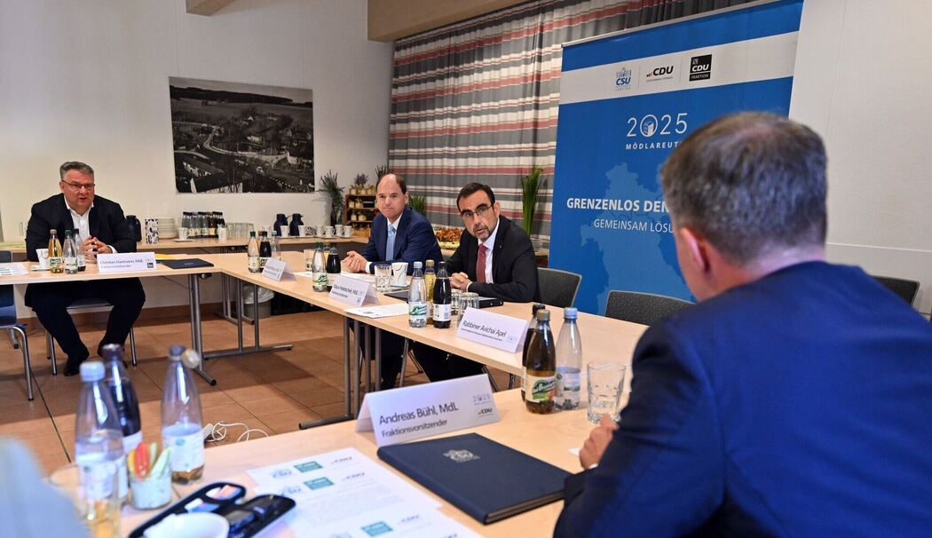 Treffen von CDU- und CSU-Fraktionsvorsitzenden